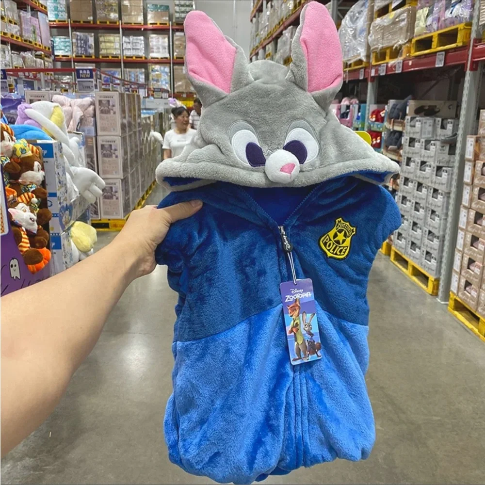 Disney Zootopia Judy Hopps fluffy Vest for Kids